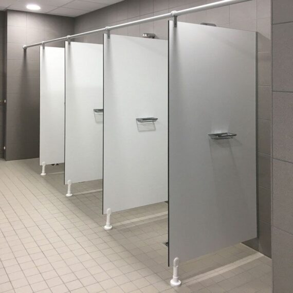 Mark KG Trennwandsysteme & WC Kabinen für Trockenräume/Nassräume – Serie Moon Shower