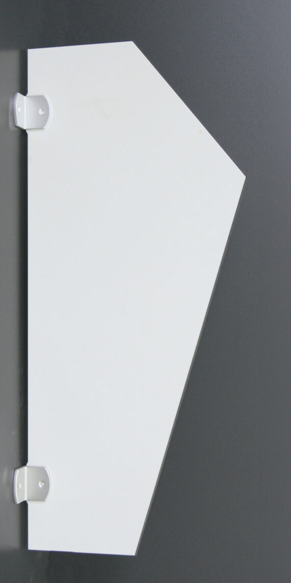 Mark KG Trennwandsysteme & WC Kabinen für Trockenräume/Nassräume – Trennwand Urinal (Erweiterung Serie Moon Aqua)