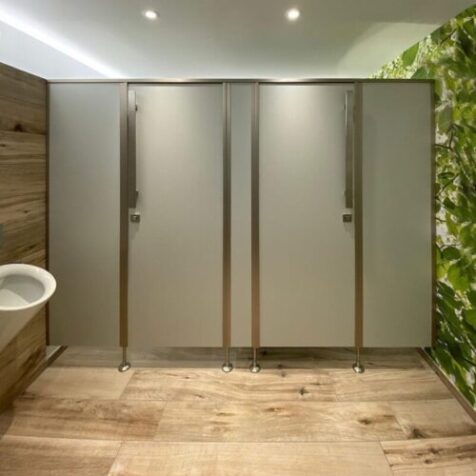 Mark KG Trennwandsysteme & WC Kabinen für Trockenräume/Nassräume – Serie Deluxe Glamour