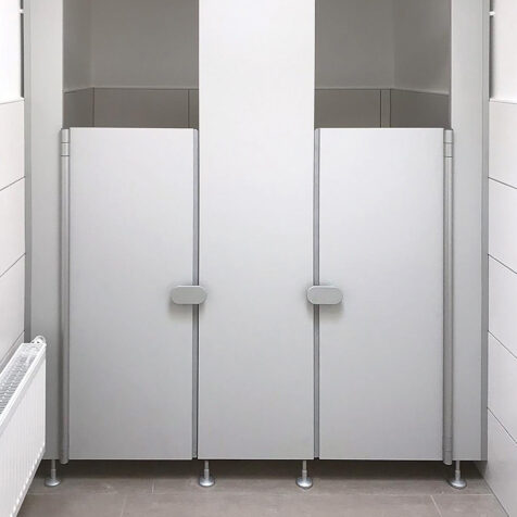 Mark KG Trennwandsysteme & WC Kabinen für Trockenräume/Nassräume – Serie Color Kindergarten