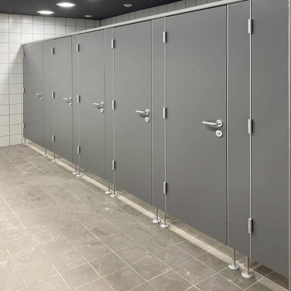 Mark KG Trennwandsysteme & WC Kabinen für Trockenräume/Nassräume – Serie Sun