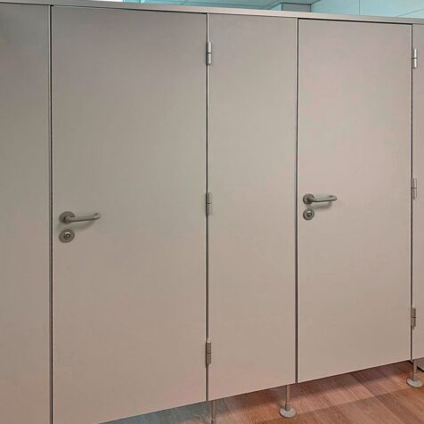 Mark KG Trennwandsysteme & WC Kabinen für Trockenräume/Nassräume – Serie Sun